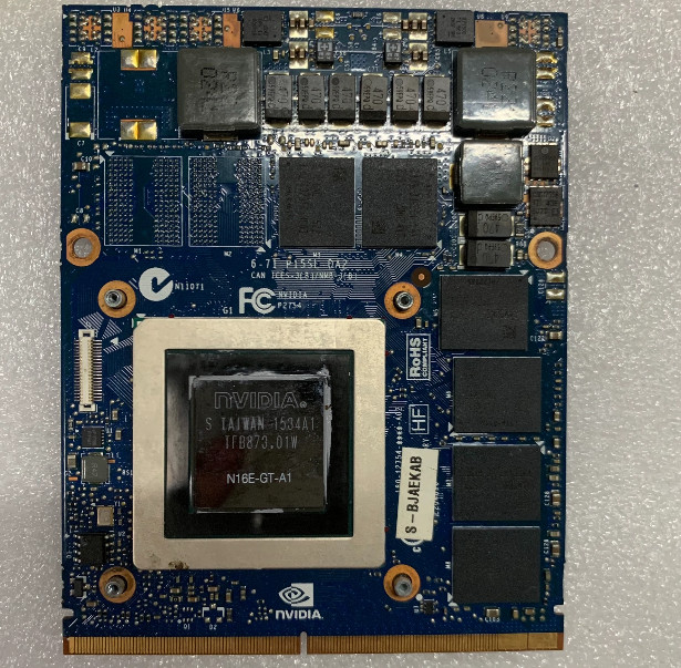 Used Original Clevo NVIDIA GTX 970M MXM Laptop Graphics Card 6GB GDDR5