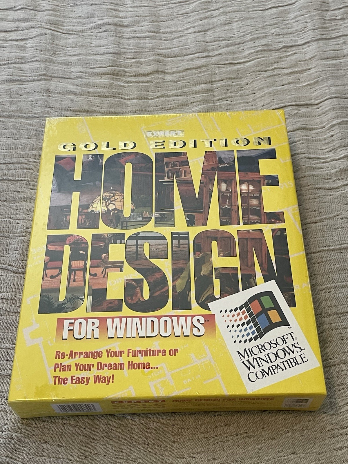Vintage 90’s Expert Software Home Design PC Gold Edition Factory Sealed Windows