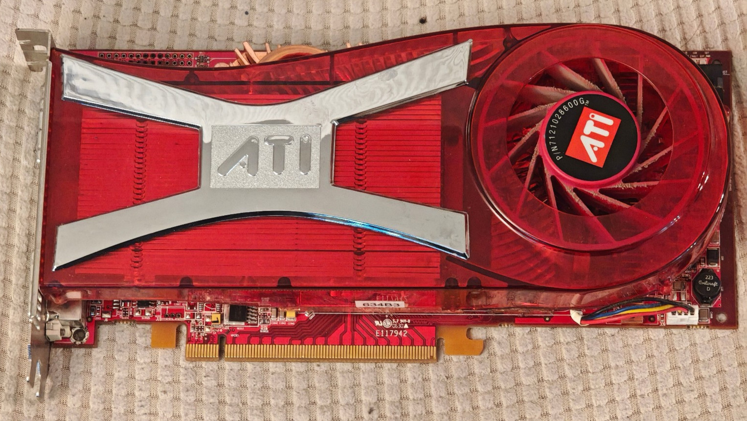 ATI Radeon X1950XTX 512MB GDDR4 PCI-E Graphics Card GPU