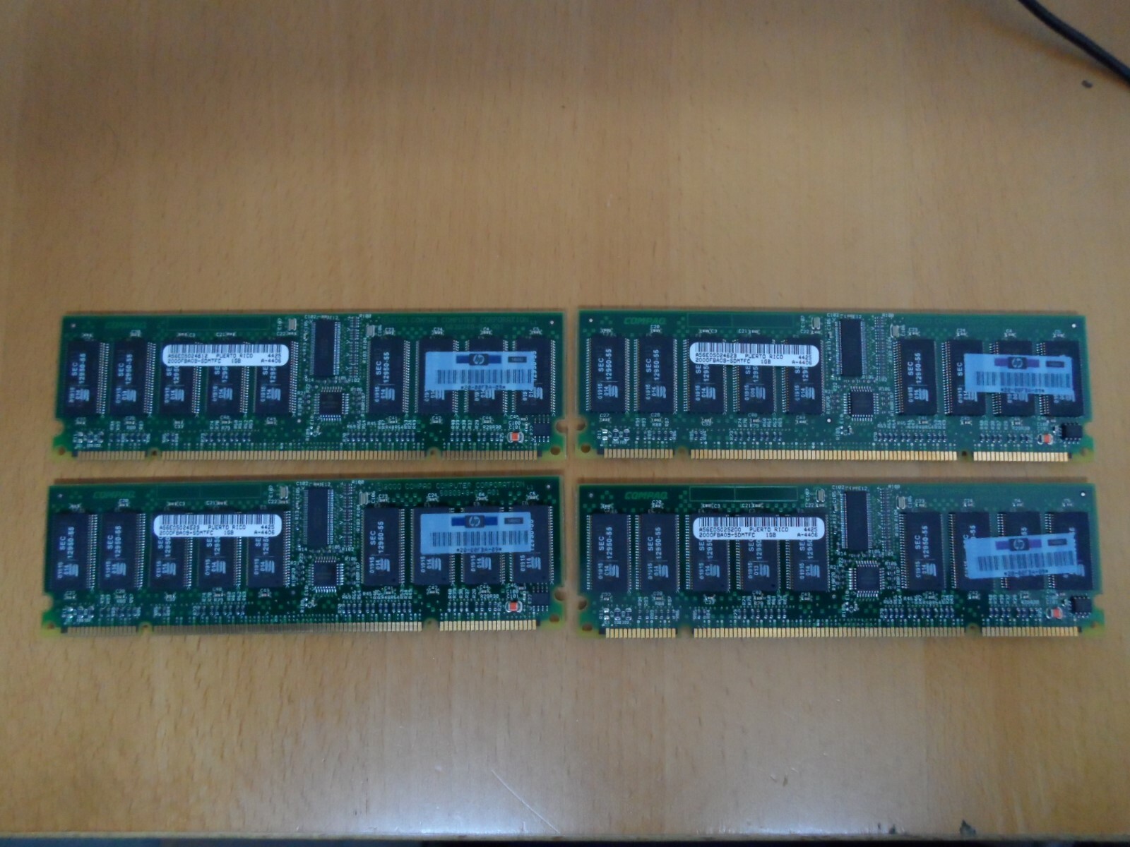 Compaq DEC HP MS620-DB 4X 20-00FBA-09 Alpha Server 4Gb Memory for DS25 ES45 DS15