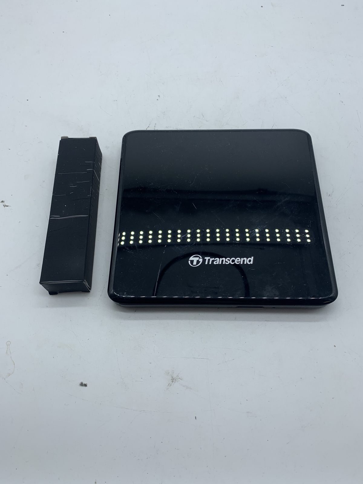 Transcend TS8XDVDS-K Slim Portable CD/DVD Writer w/ Cable & 
