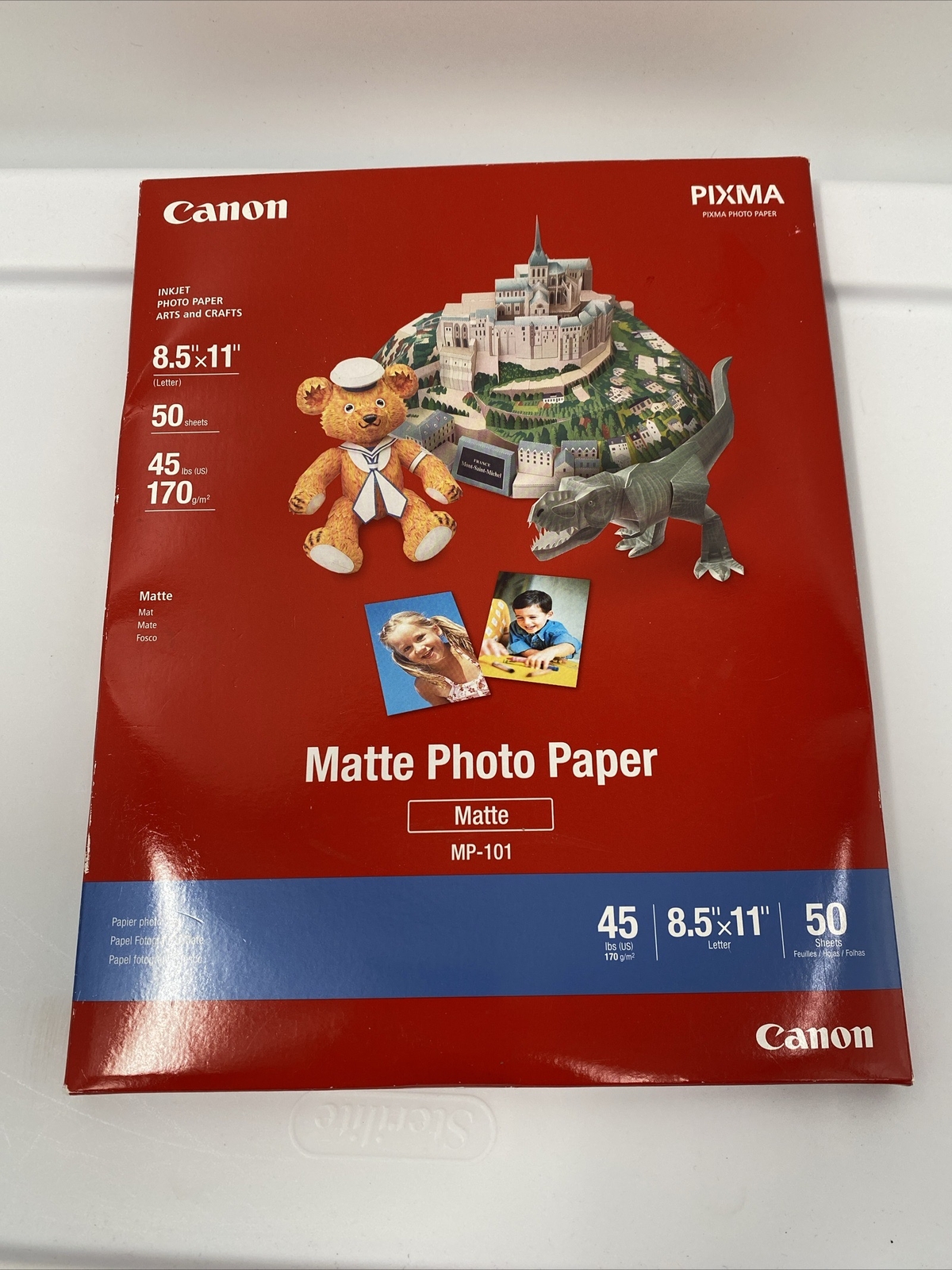 Canon Pixma Matte Photo Paper 8-1/2 x 11" 50 Sheets/Pack. New Sealed