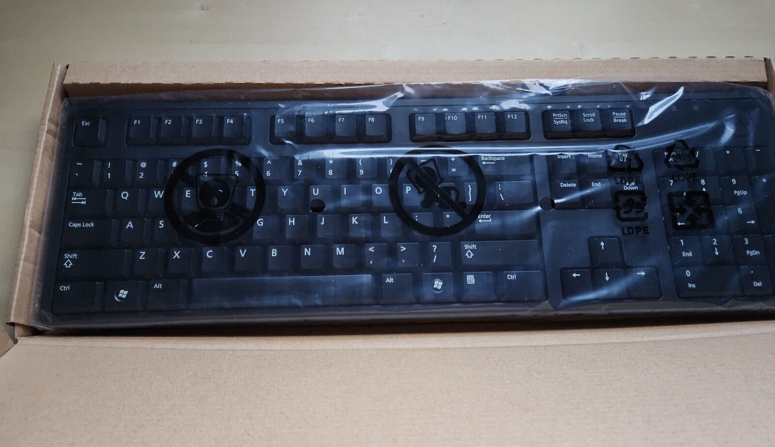 Brand new Dell KB212-B USB Wired  Keyboard 104 Keys C638N