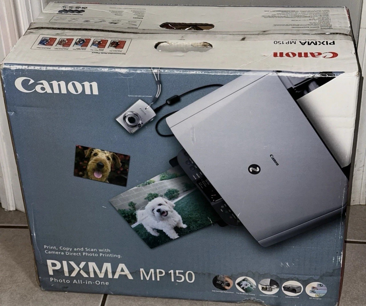Canon PIXMA MP150 All-In-One Inkjet Printer New