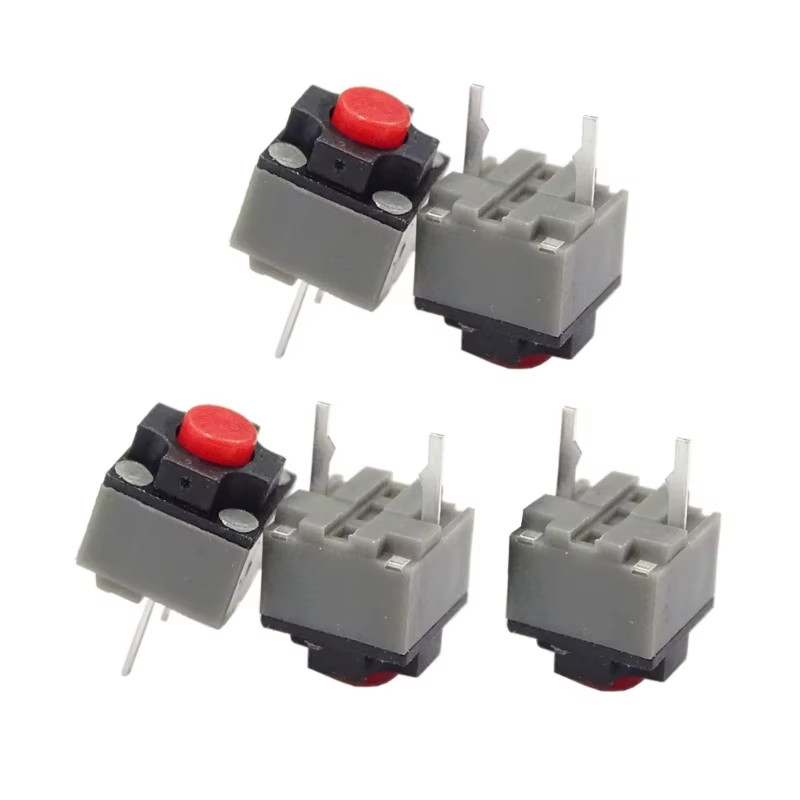 5PCS Kailh Mute Button 6X6X7.3Mm Square Silent Switch Mouse Micro Switch Repair