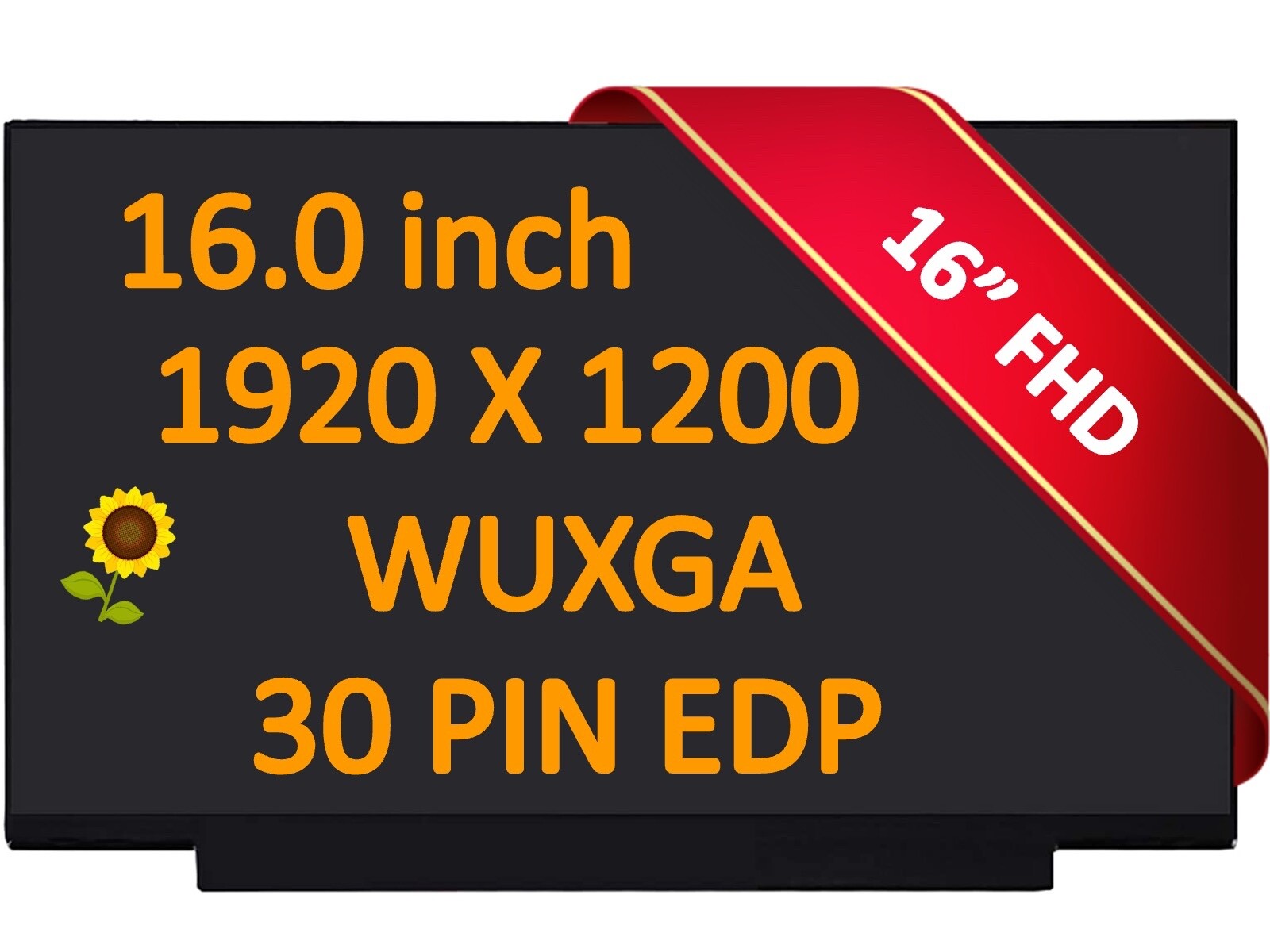 LG LP160WU1(SP)(H1) laptop LCD Screen LED FHD+ 1920x1200 Matte 16 in New