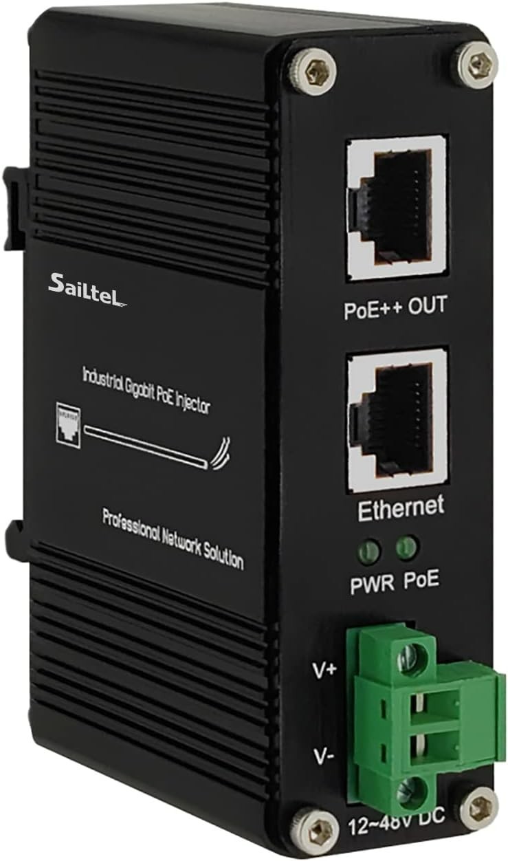PoE Injector - SaiLteL 95W Industrial Gigabit PoE++ Injector #3323V2734VR6
