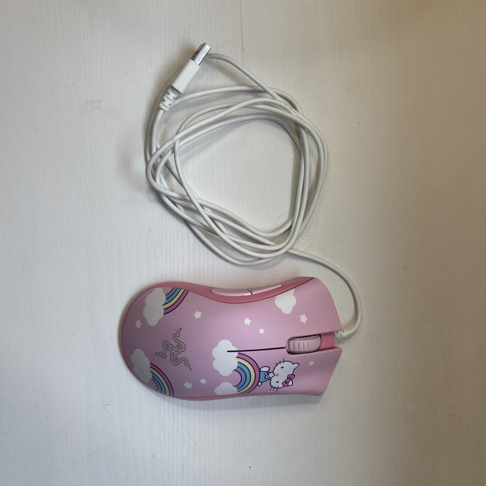 Razer Hello Kitty DeathAdder Essential Gaming Mouse RZ01-0385