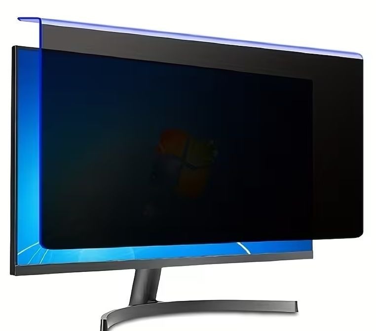 Computer Monitor Privacy for 22" screen desk top (lot of 2) 19.75" 12-7/8"