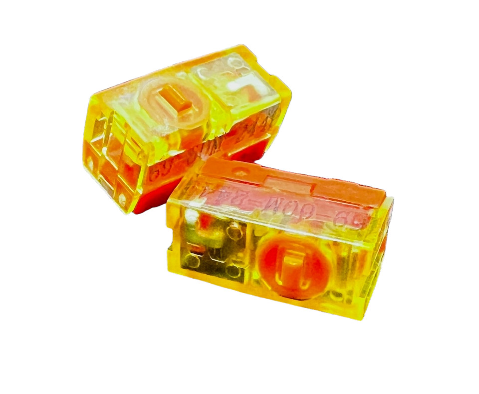 TTC Mouse Micro Switch 4pcs Gold Transparent Orange Dot  60 Million Clicks