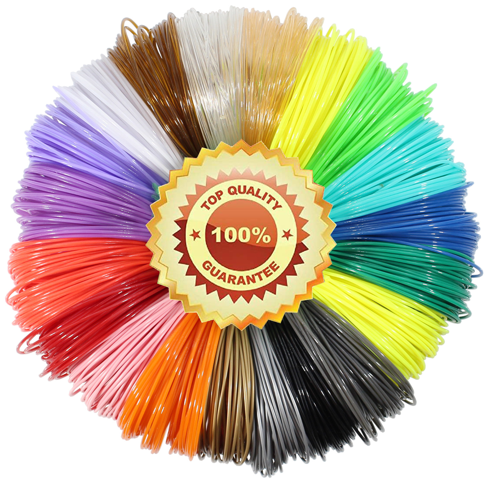 3D Pen Filament Refills, 20 Color 323 Feet for 3D Printer PenFilament 1.75mm PLA