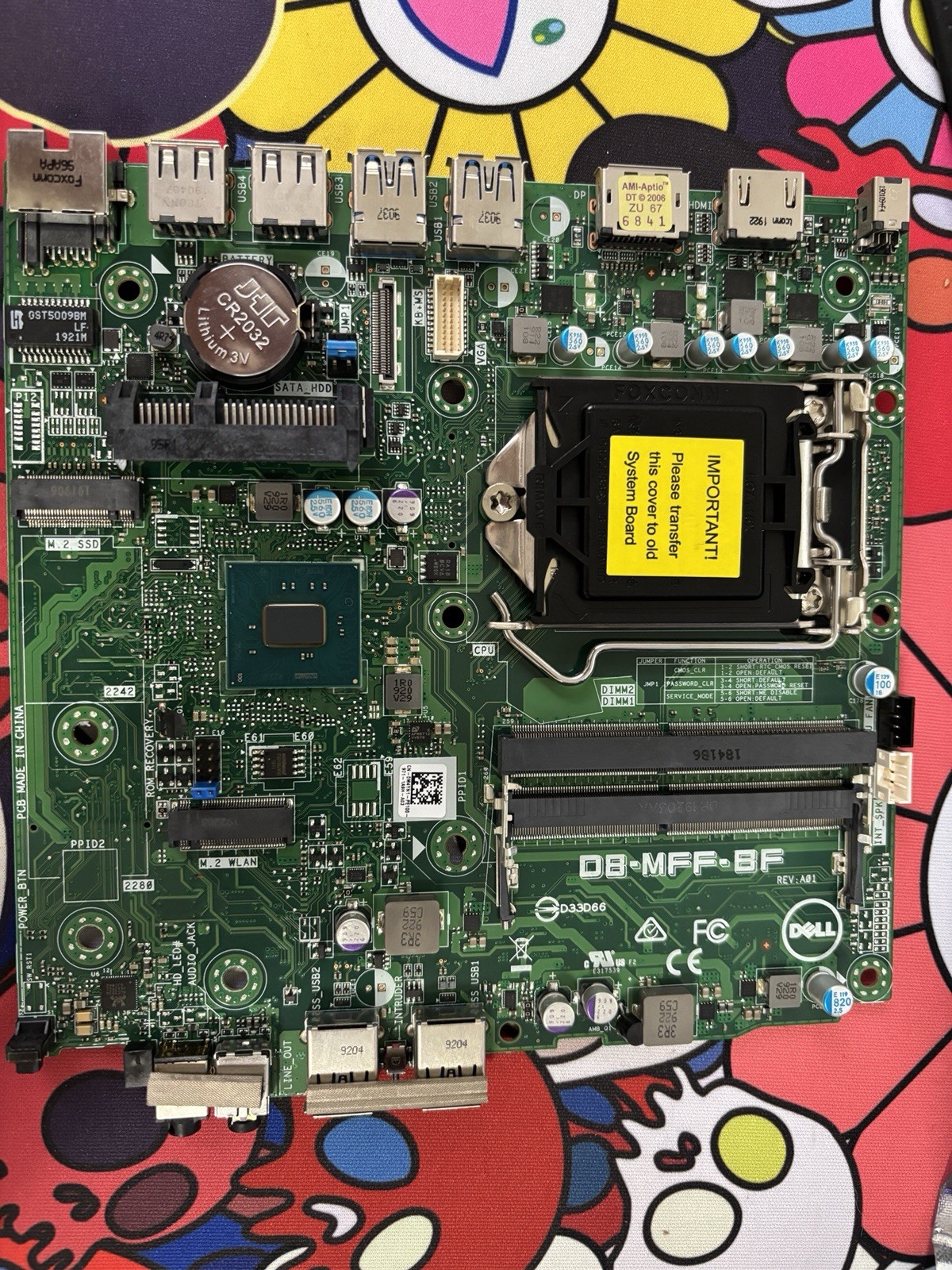 Dell IPTGL-CL ATX Motherboard – Dell Part Number (DP/N): M4YN1 Board