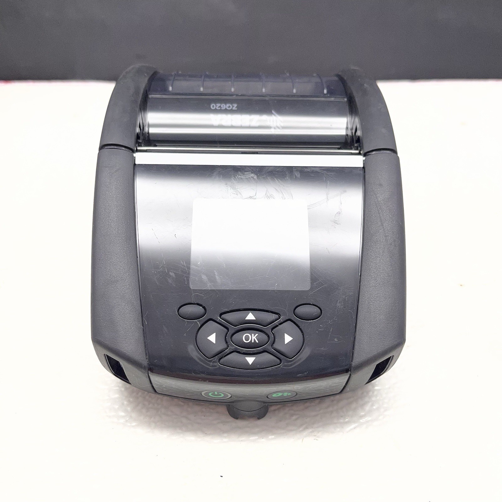 Zebra ZQ620 Mobile Label Printer Bluetooth Micro USB Tested No Battery M6