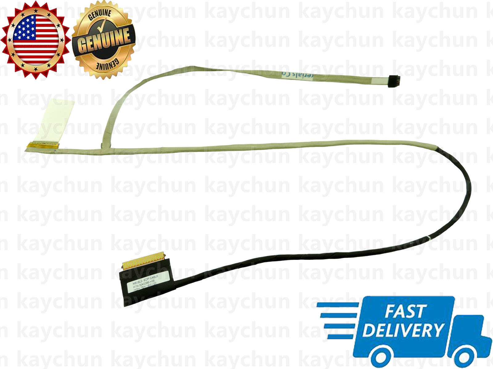 Original For MSI MS-16L2 LCD Video Display Screen Cable 120HZ FHD 30pin EDP