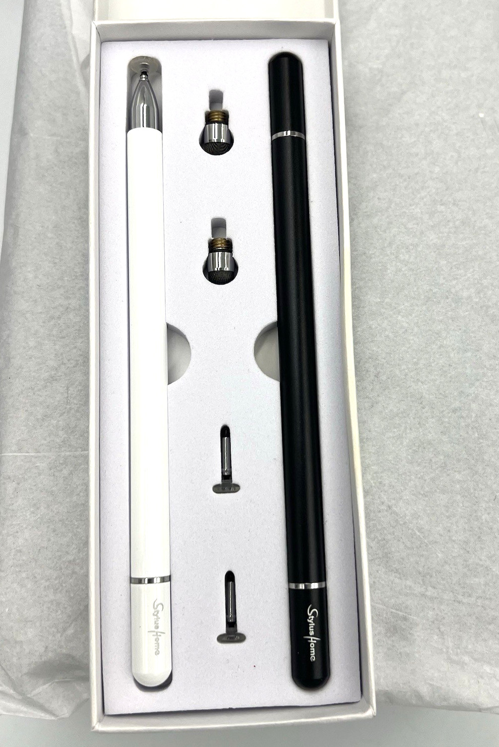 2 Pack Dual-Tip Stylus High Sensitivity and Precision Extra Tips New Open Box