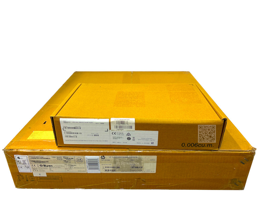 JD448B I New HP A-WX5004 Wireless LAN Controller 0235A0GD + JD362B Power Supply