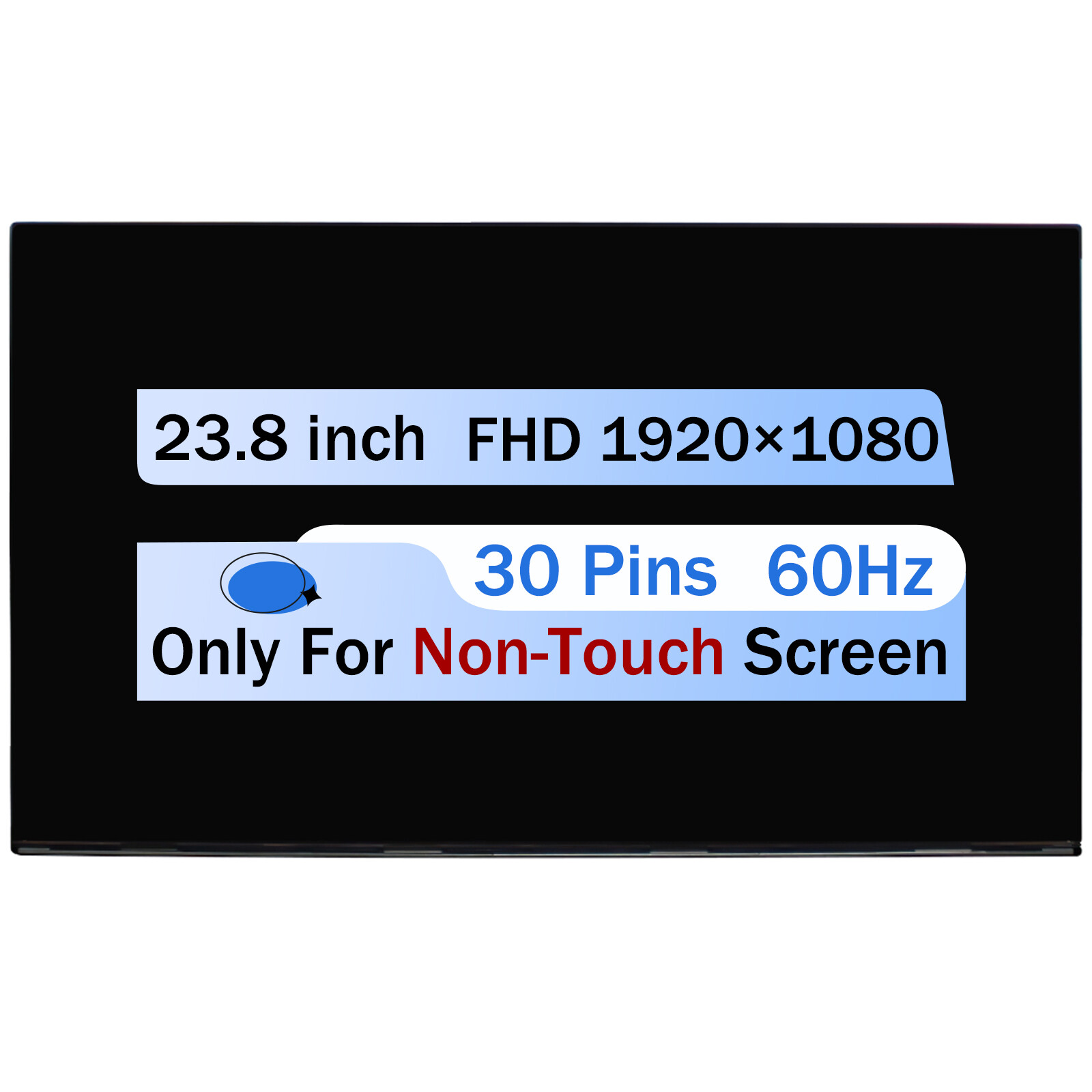 LM238WF2-SSP2 LM238WF2(SS)(P2) 23.8" LCD Non-Touch Screen Replacement Display