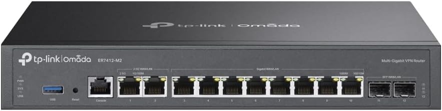 TP-Link Omada ER7412-M2 Router 2x2.5G VPN