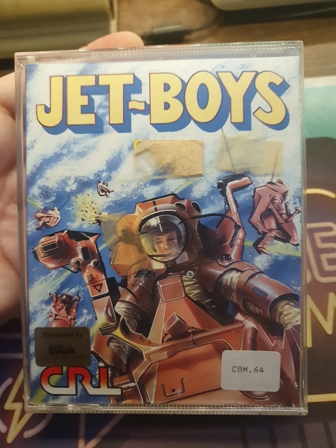 JET BOYS COMMODORE 64 ORIGINAL GAME CASSETTE COLLECTION C64 CRL