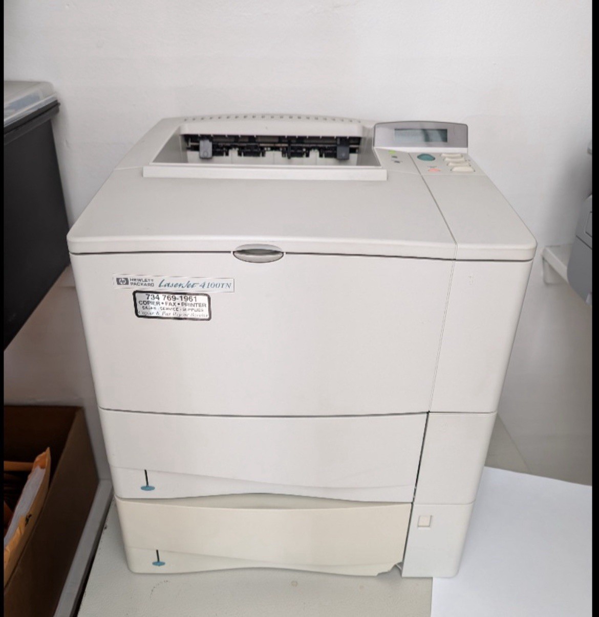 HP LaserJet 4100TN Workgroup Laser Printer 74k Impressions. Barely Broken In