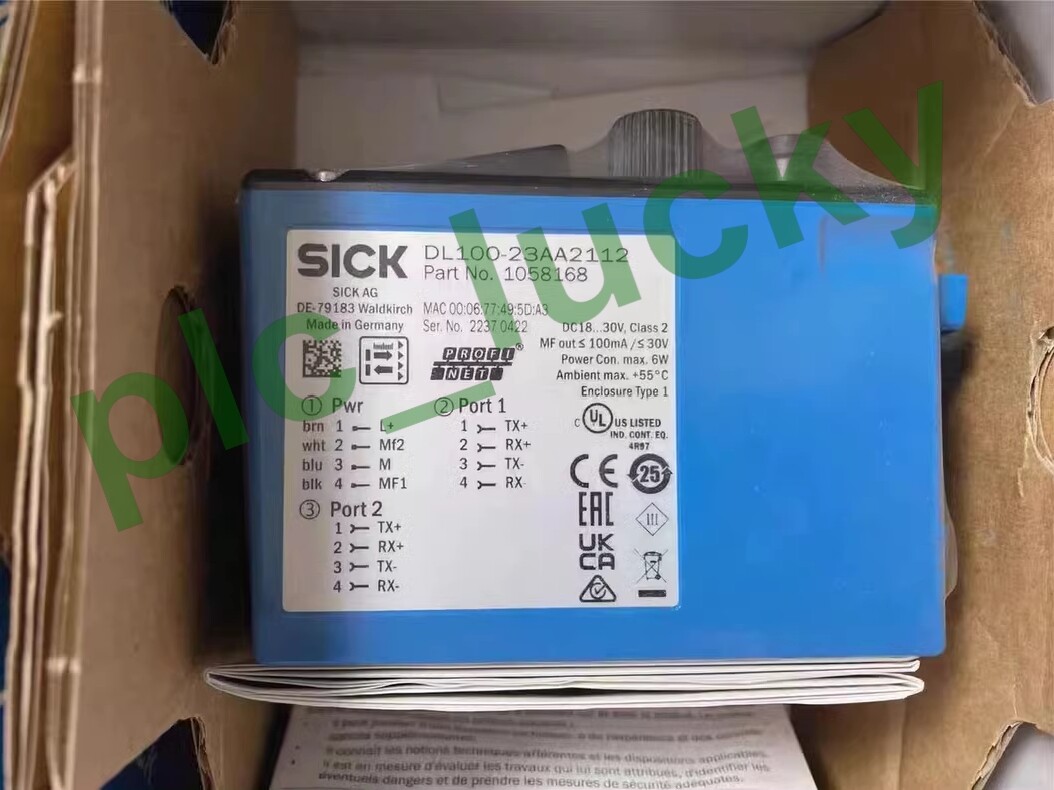 1PCS DL100-23AA2112 1058168 Distance sensor  new via FedEx or DHL