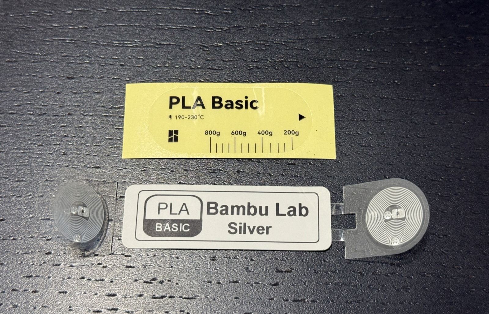 Bambu Lab Reusable Filament Spool RFID Tags + Sticker PLA PETG - 