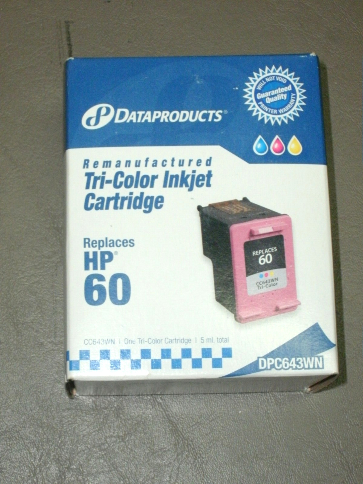 Dataproducts  Inkjet Cartridge  60 XL Tricolor  printer  ink