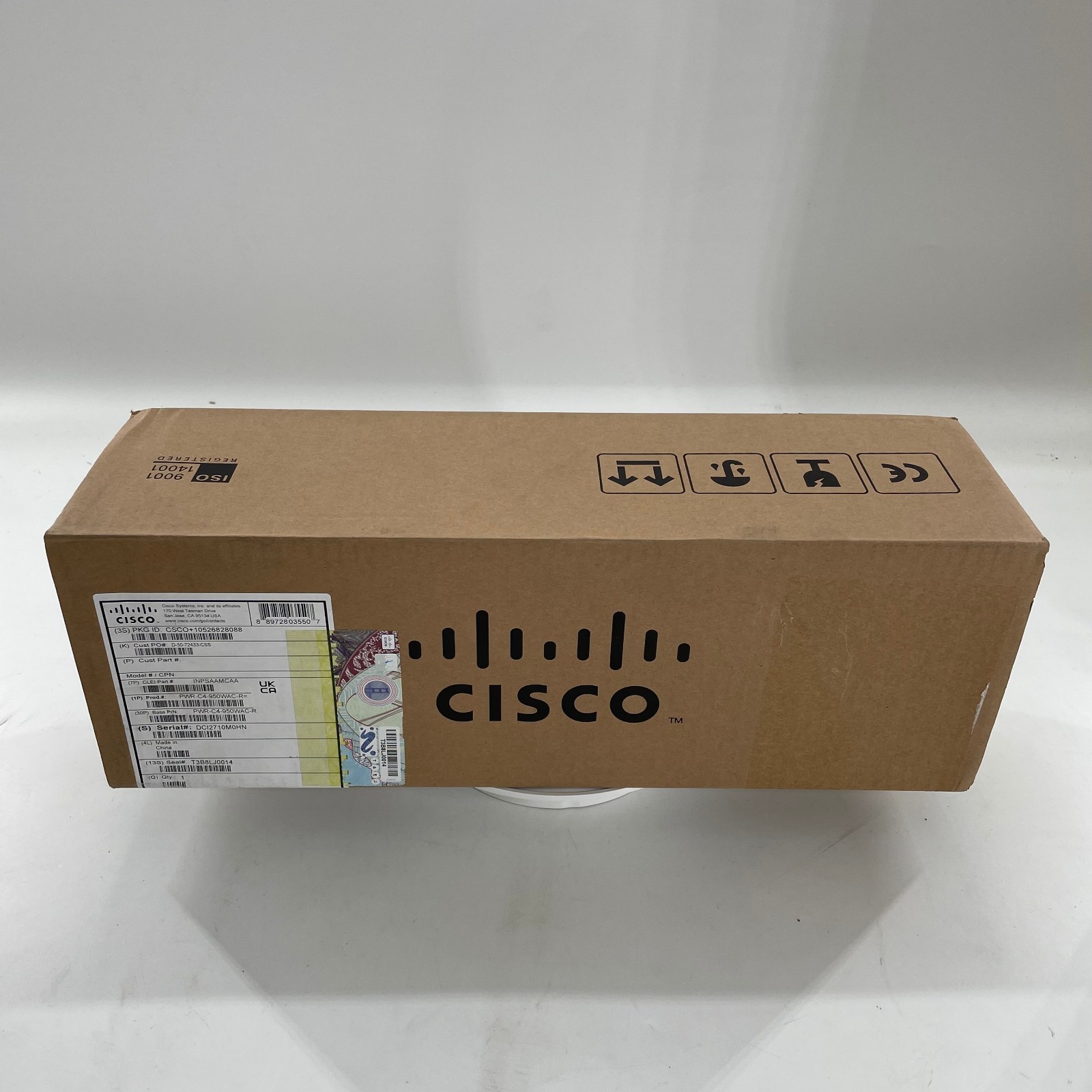 Cisco Catalyst PWR-C4-950WAC-R C9500 950W AC Config 4 Power Supply New Sealed