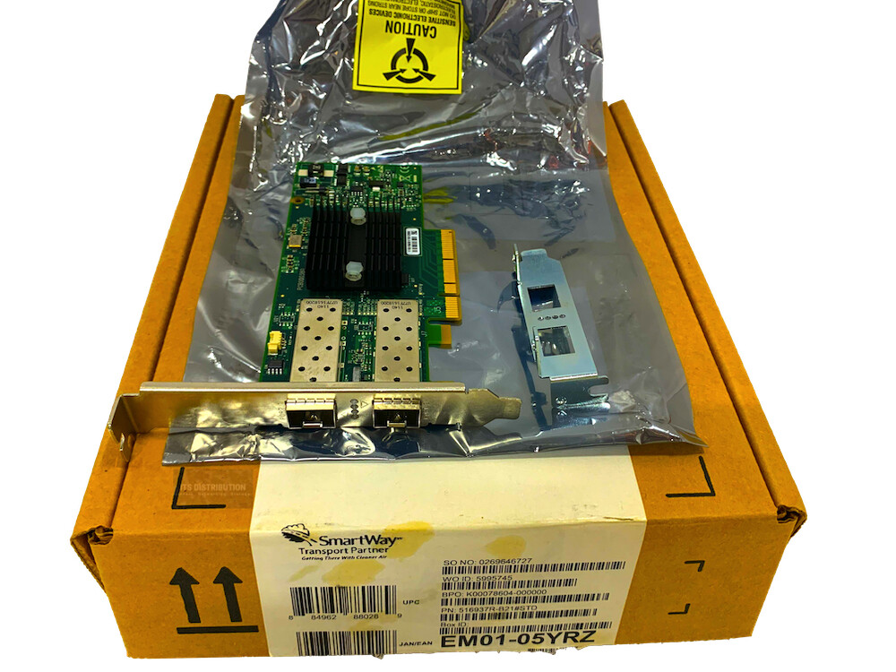 516937-B21 I Open Box Renew HP 10 GbE PCI-e G2 Dual Port Network Interface Card
