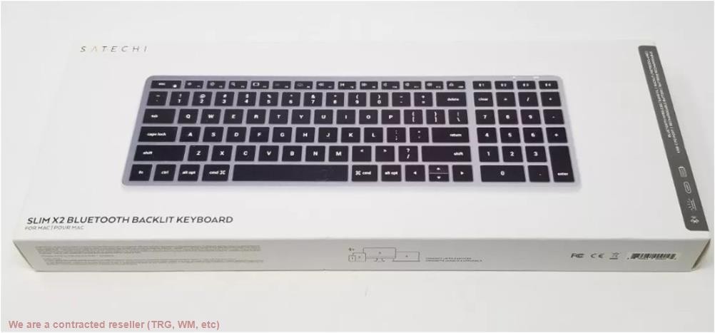 Satechi Slim X2 Bluetooth Keyboard - Space Gray