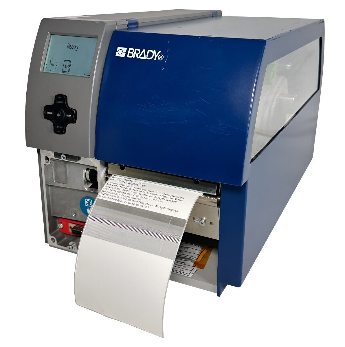 Brady BP-PR600 Plus Thermal Label Printer 600 dpi LAN USB Bad Pixel No Front Lid