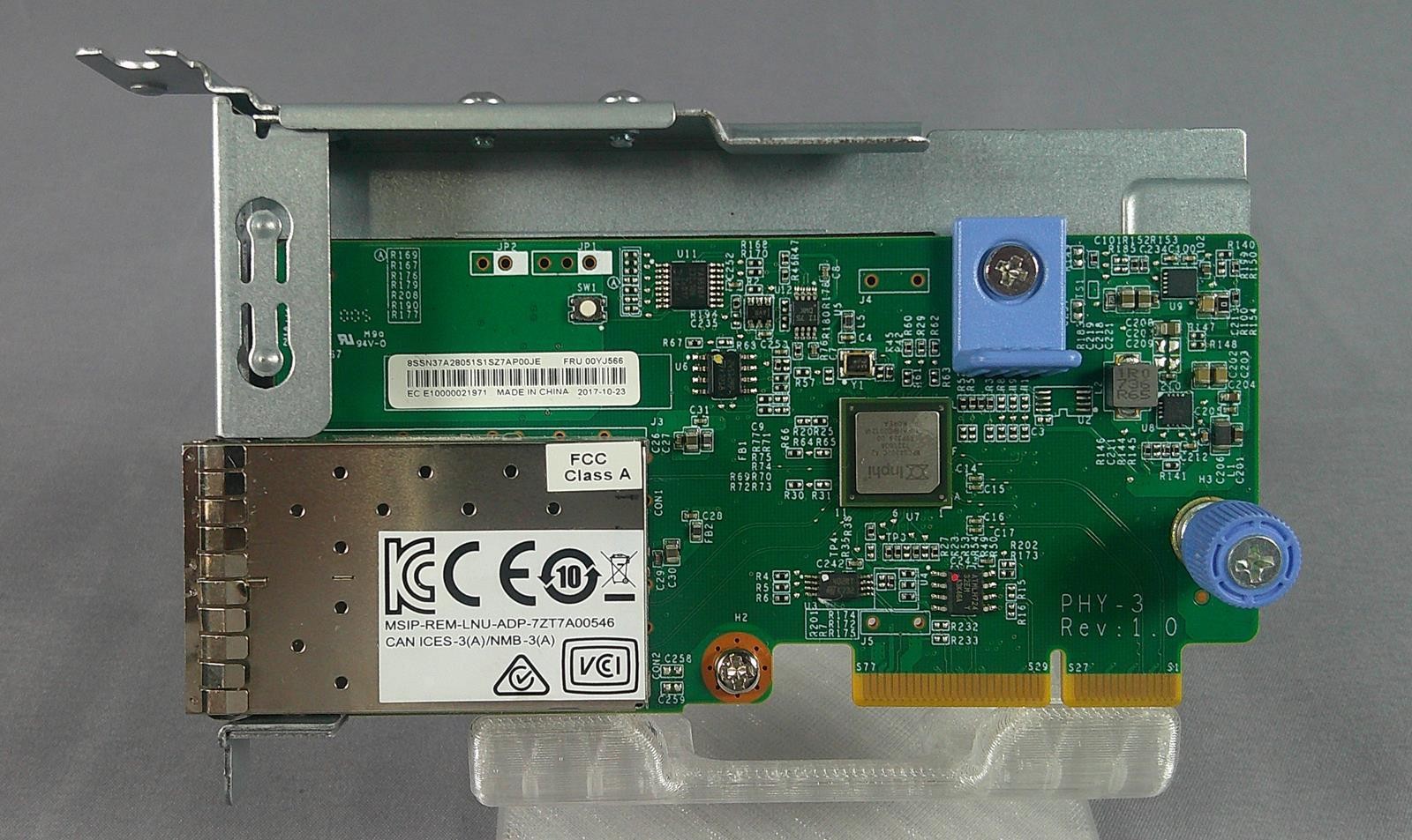 LENOVO 00YJ566 10Gb 2-Port SFP+ LOM Network Adapter *** Used Good ***