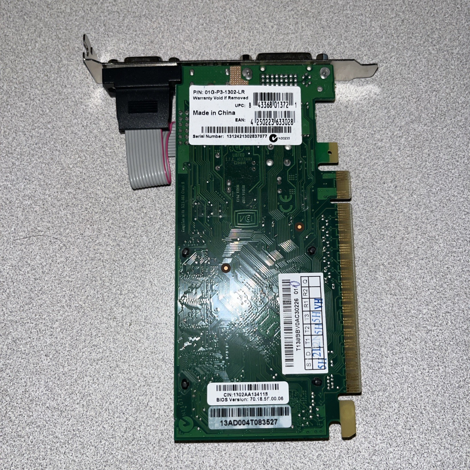 Nvidia P672 01G-P3-1302-LR Video Graphics Card - FAST SHIPPING