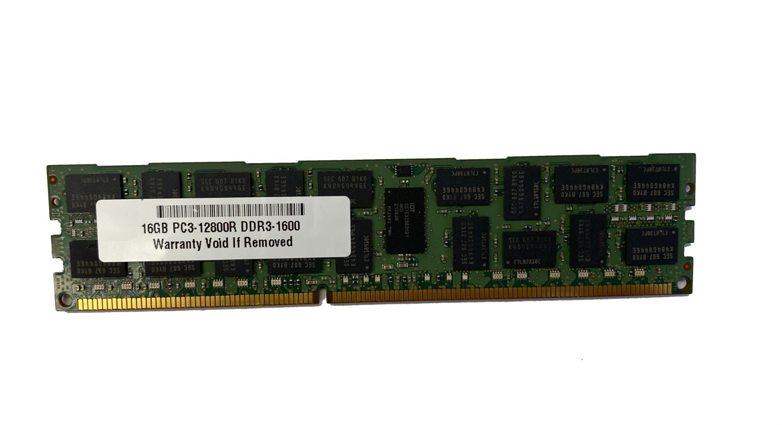 16GB Memory for Fujitsu Siemens Celsius R920 R930 DDR3 PC3-12800R ECC RDIMM RAM