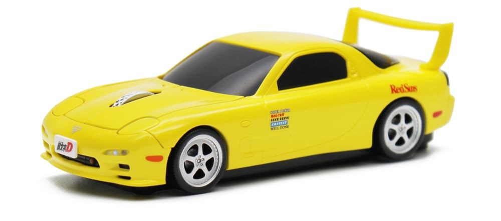 Wireless Mouse Mazda RX-7 (FD3S type) "Initial D" Keisuke Takahashi Volume 1 Edi