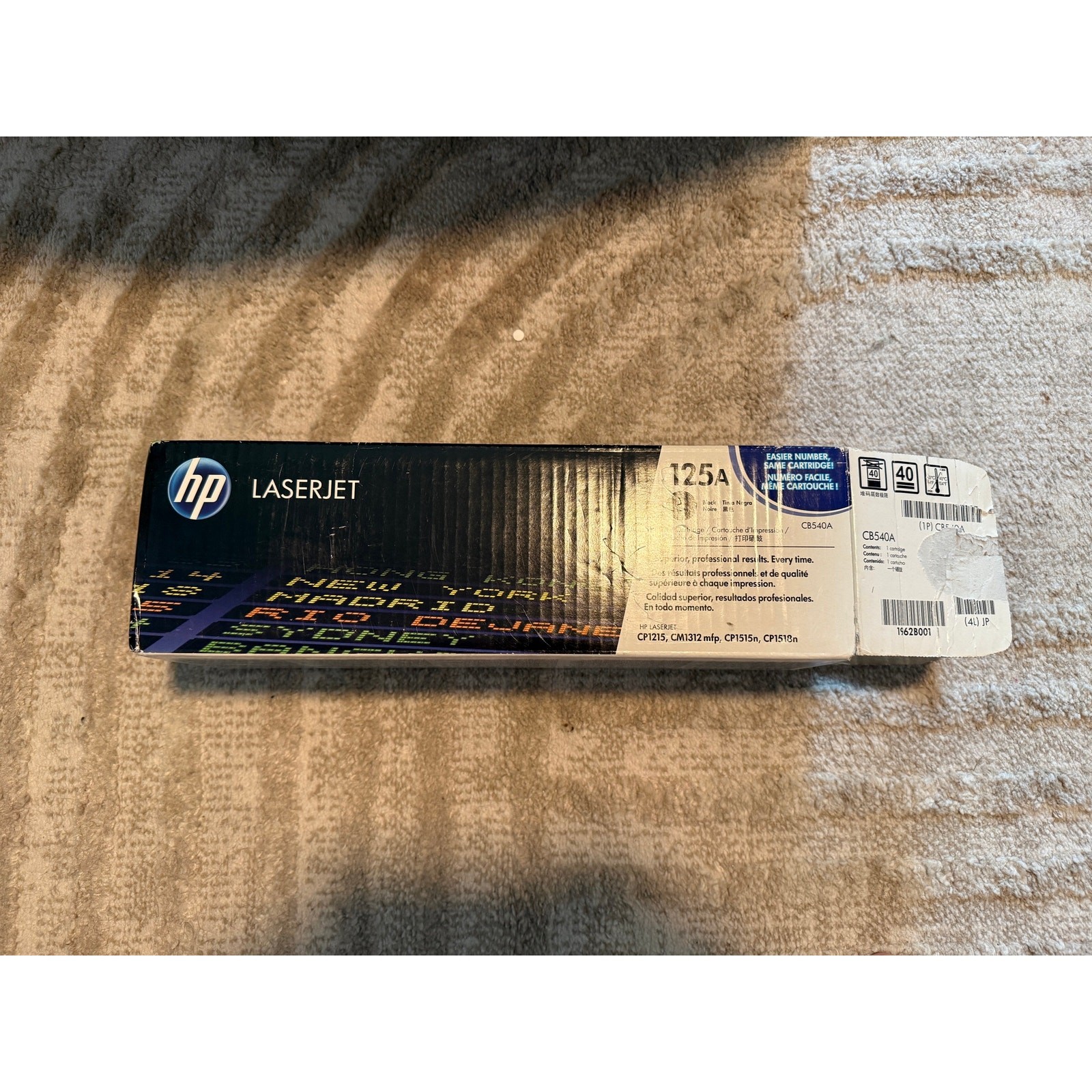 HP Laserjet 125a Black Toner - Open Box