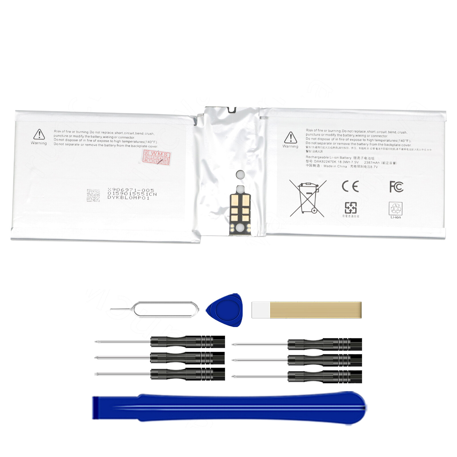 DAK822470k Battery For Microsoft Surface Book 1st Gen Screen 1703 1704 1705