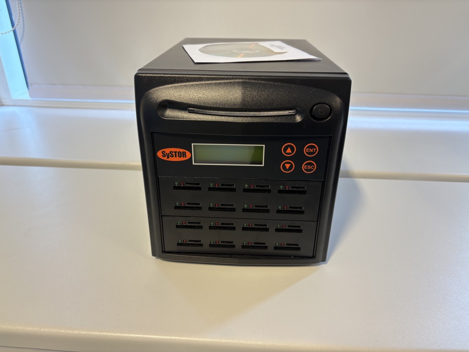 SySTOR 1 to 15 Multiple SD/microSD Drive Memory Card Reader Duplicator / Copier 