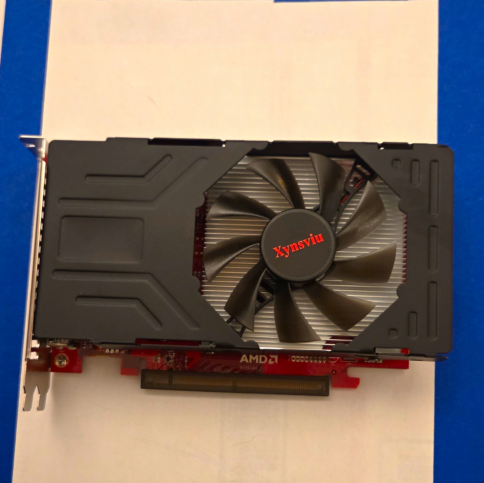Xynsviu AMD Radeon RX 560 4GB DDR5 PCIe 4x HDMI Fan Heatsink Lightly used
