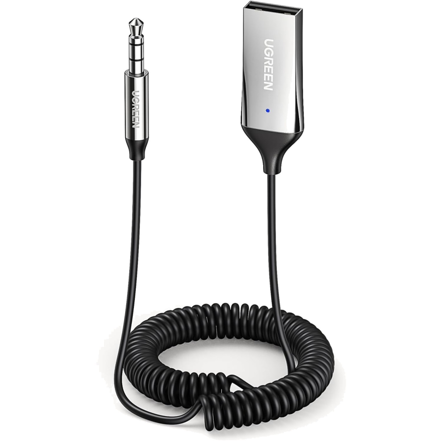 Dual Device Bluetooth 6.0 Receiver for Aux Input and Hands-Free Audio Experience