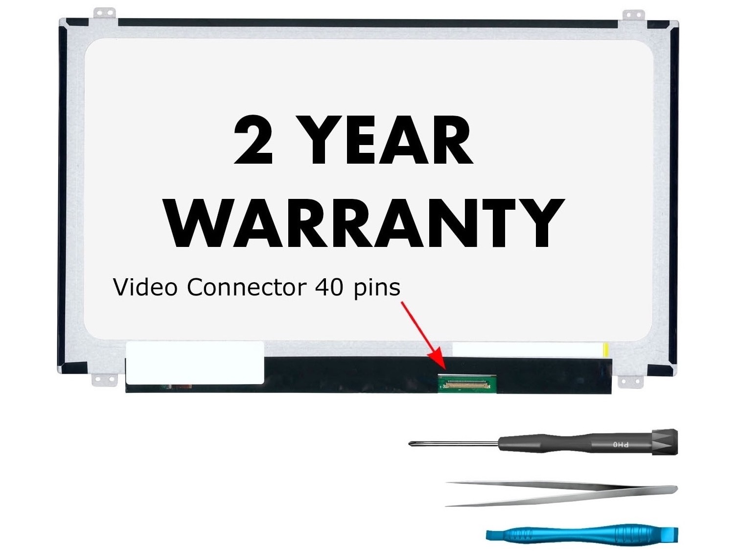 HP 15-F305DX N5Y24UA LCD Screen Replacement LED HD 1366x768 Glossy 40pin 15.6"