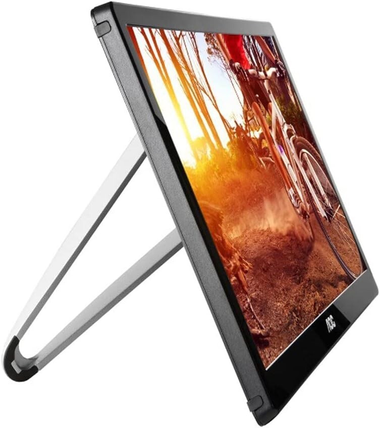 AOC E1659FWU 15.6 inch Widescreen LED Monitor - Portable Monitor USB Powered 