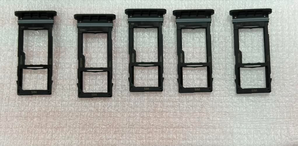 5 PACK Sim Card Tray For Samsung Galaxy Tab Active 3 8.0" (T570 / T575) Black
