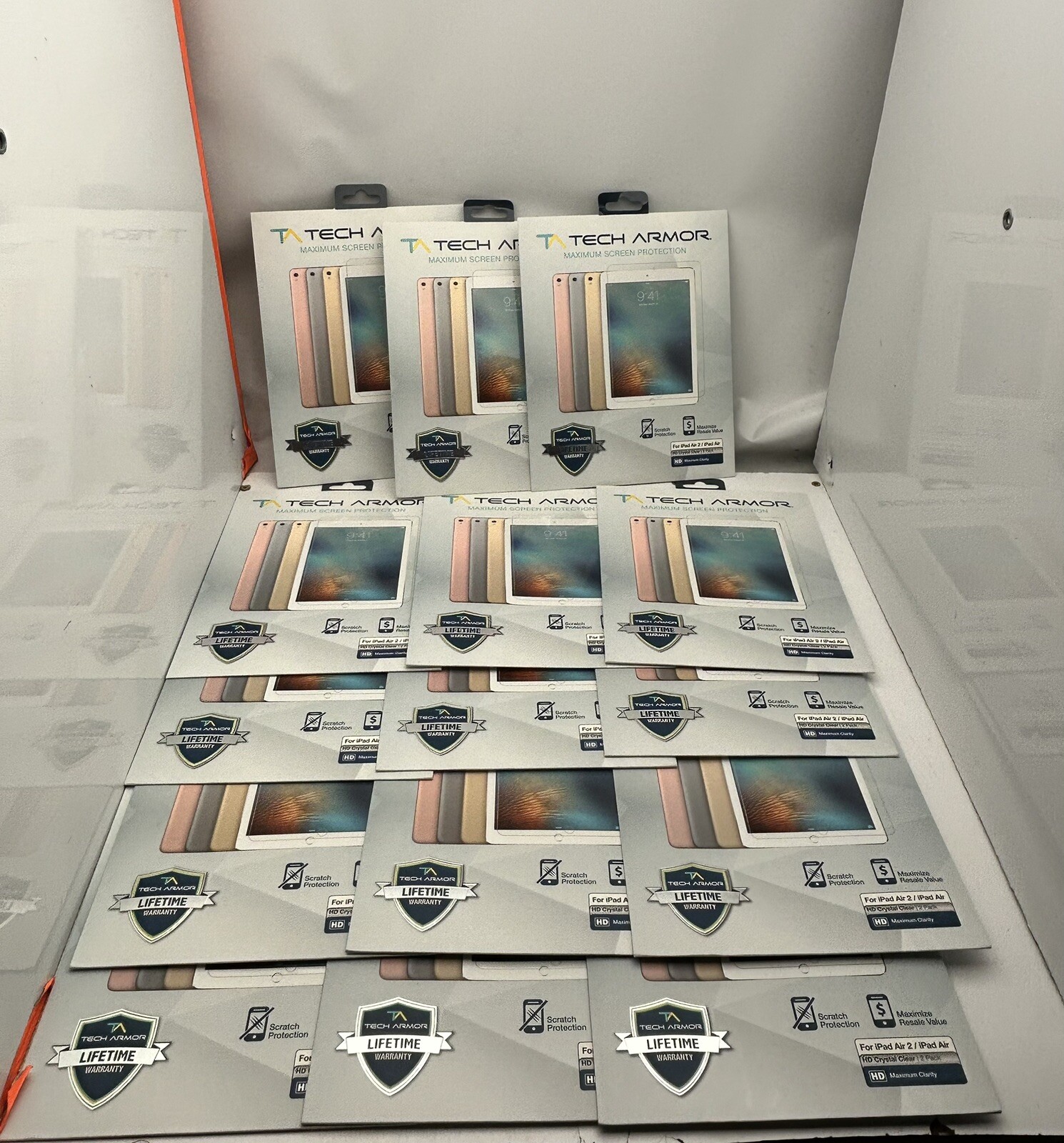 LOT Tech Armor 2 Pack HD Clear Film Screen Protector Apple iPad Air 2/ iPad Air