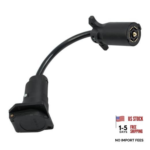 7-Way Vehicle Power Adapter Fit for Furrion RV Observation Camera 12V RV