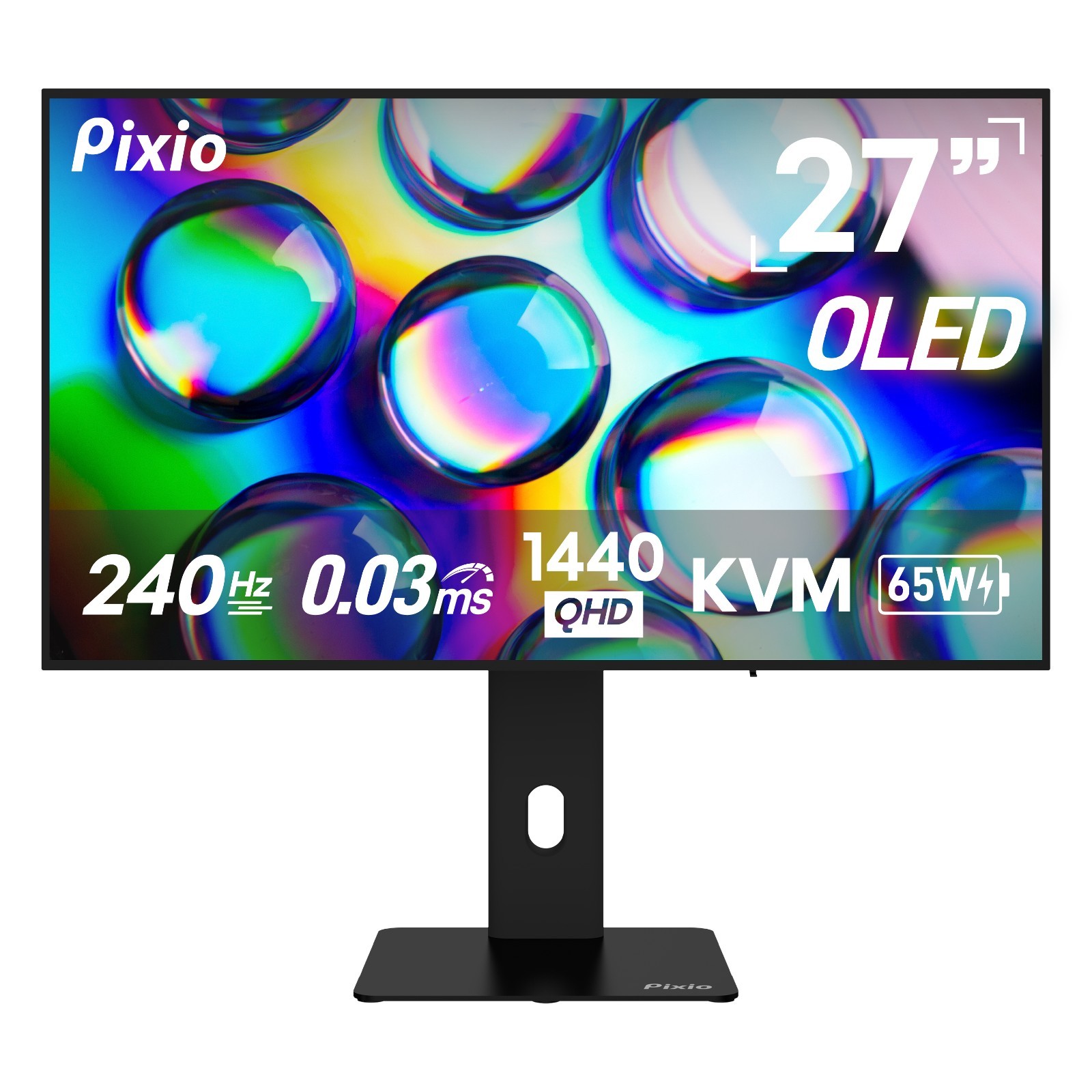 Pixio PX277 OLED Max V2 27" OLED 1440p Gaming Monitor | Certified Refurbished