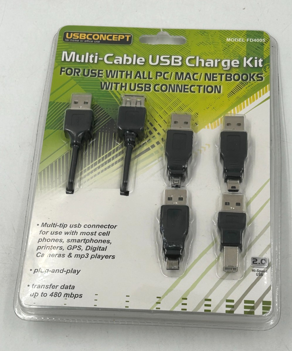 4 In 1 USB Cable Kit
