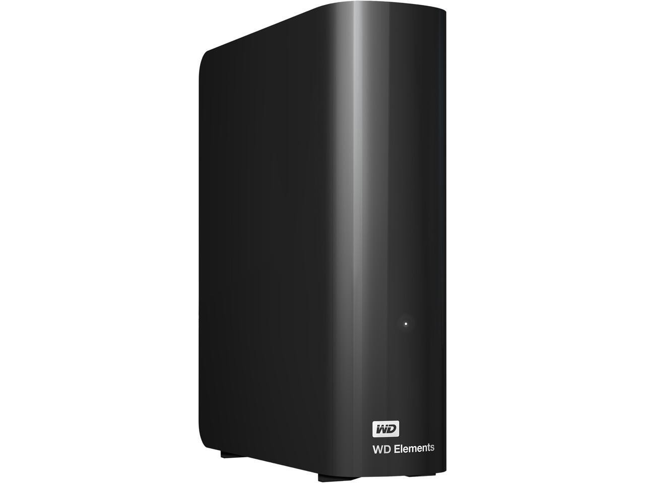 WD 8TB Elements Desktop Hard Drive HDD, USB 3.0, Compatible with PC, Mac