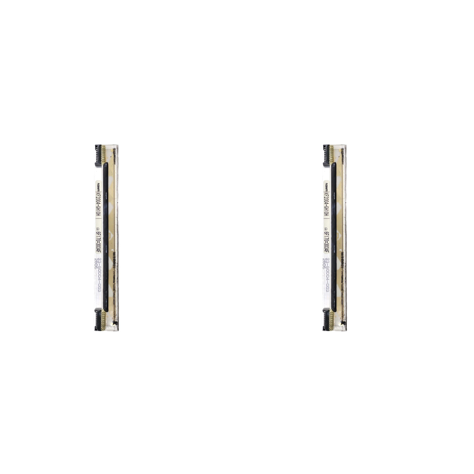 2pcs Thermal Printhead For Zebra  UPS2442 2543 LP2443 B-2404  Printer Parts