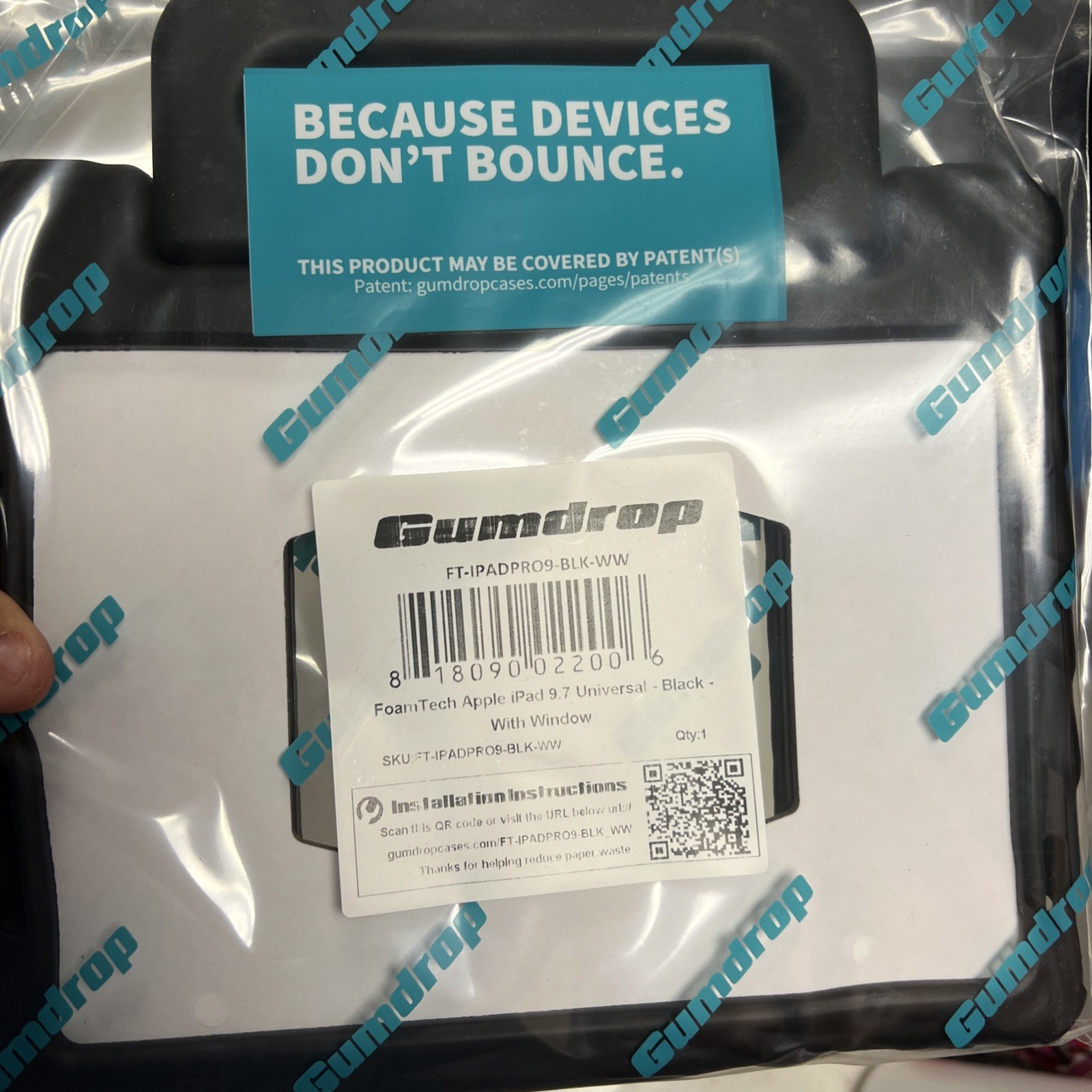 20 New Gumdrop iPad 9.7" 5th & 6th Gen DropTech Heavy Duty Case